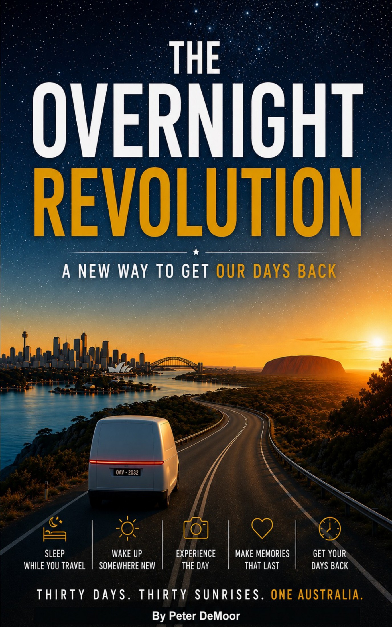 Cover of The Overnight Revolution by Peter DeMoor